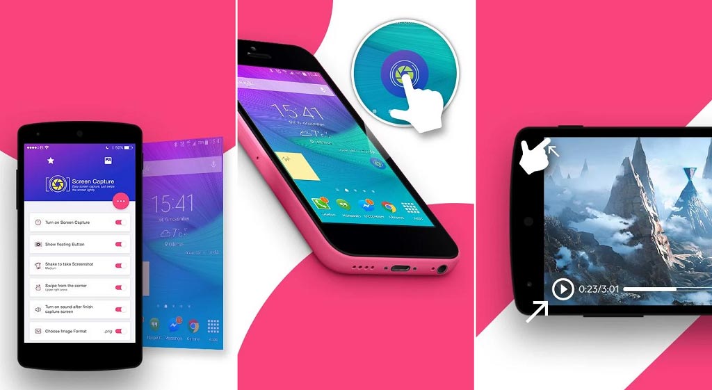 Screenshot Apps for Android