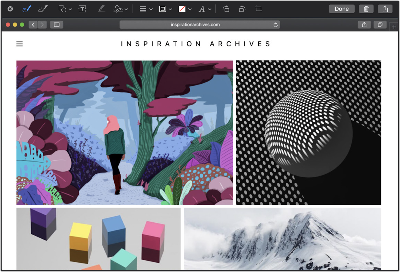 Use the Screenshot Thumbnail 2