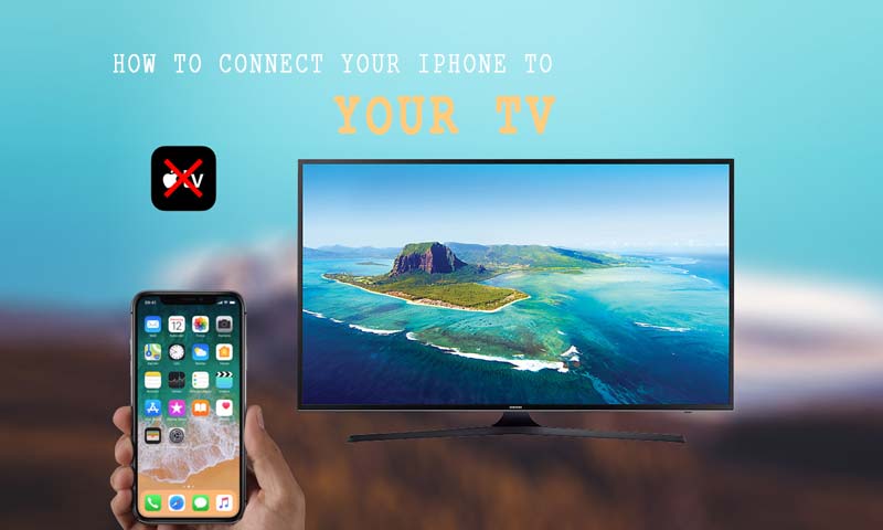 how to connect iphone to tv