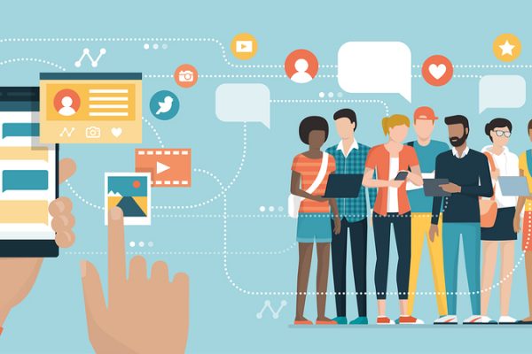 social media for online business