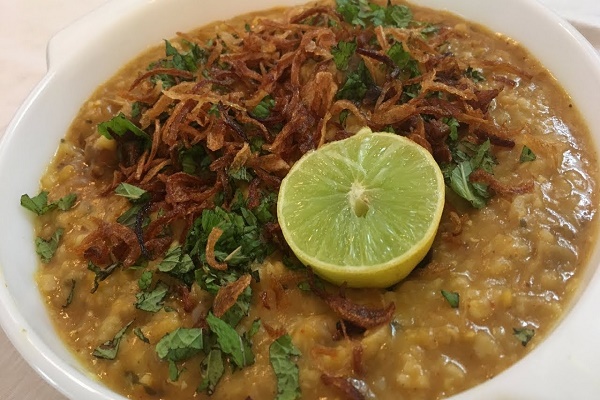 mutton khichda with brown rice