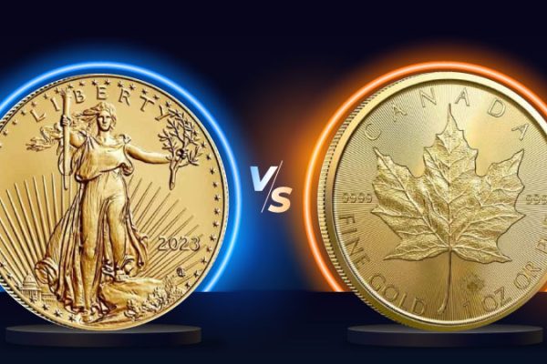 American gold eagle coin vs Gold maple leaf