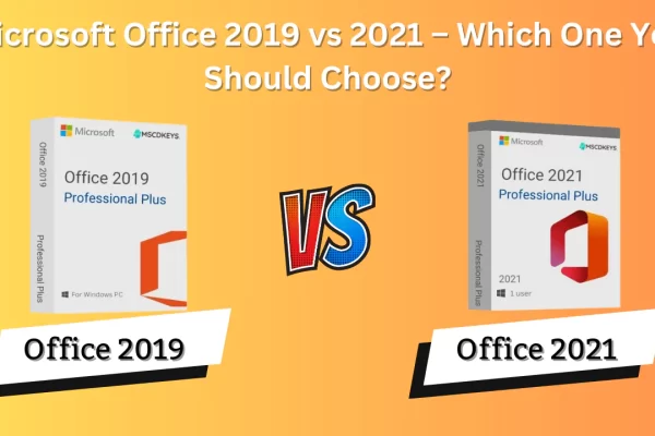 Microsoft Office 2019 vs. Microsoft Office 2021