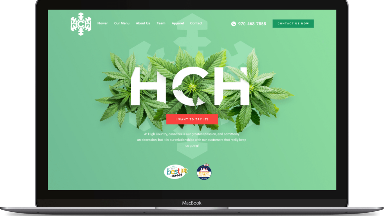 Cannabis Website Design